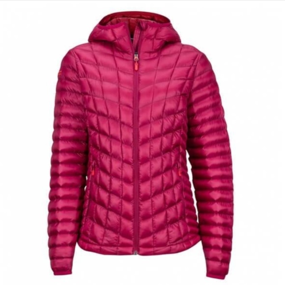Marmot Jackets & Blazers - MARMOT Featherless Hoody in Red Dahlia